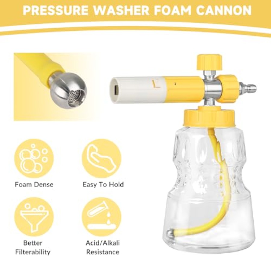 Foam Cannon for Pressure Washe - Foam Cannon Car Wash review and price