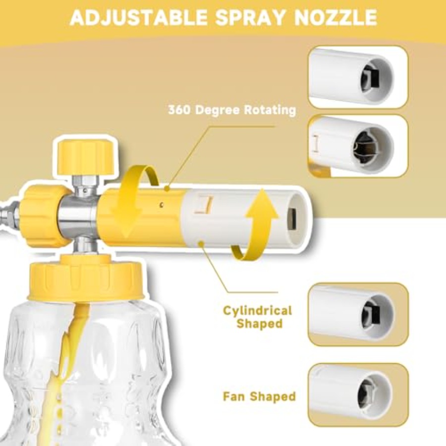 Foam Cannon for Pressure Washe - Foam Cannon Car Wash review and price