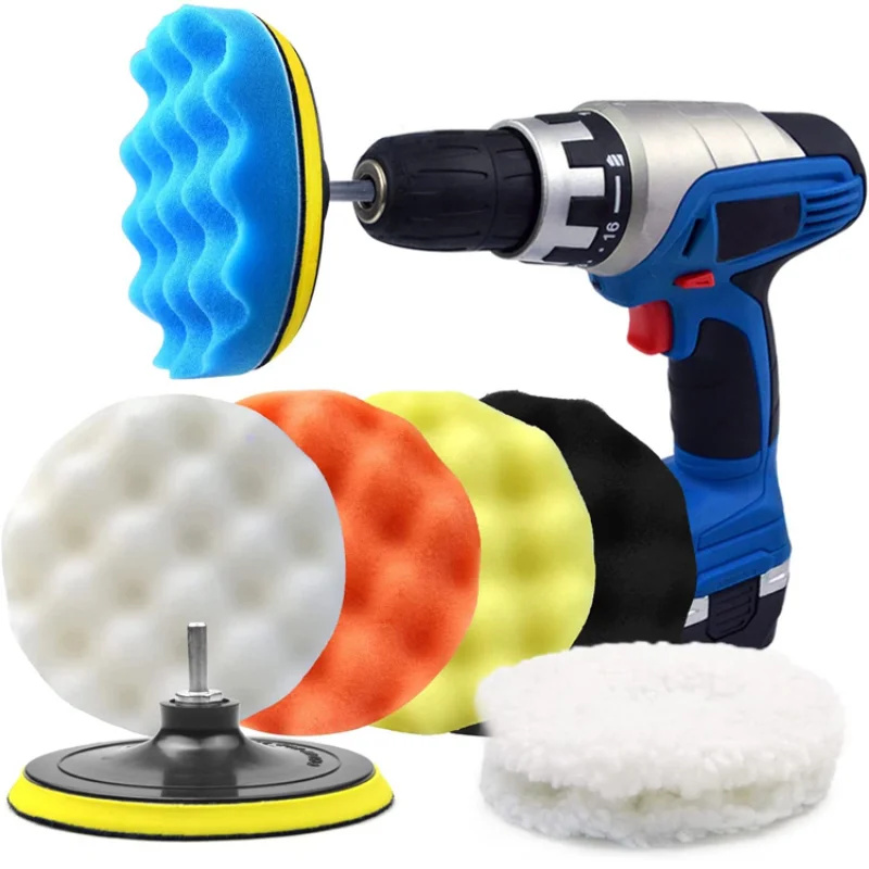 6pcs/8pcs/set Car Polishing Sp - Polish Pad Set Buffer review and price