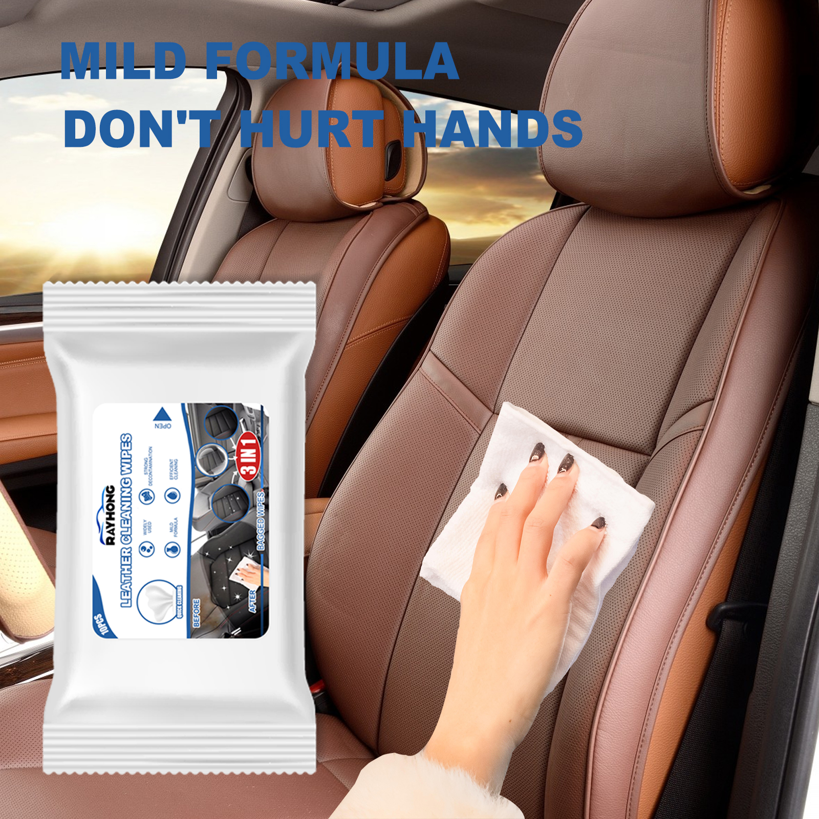 Rayhong Car Leather Cleaning W - Dirt Brush Interior review and price