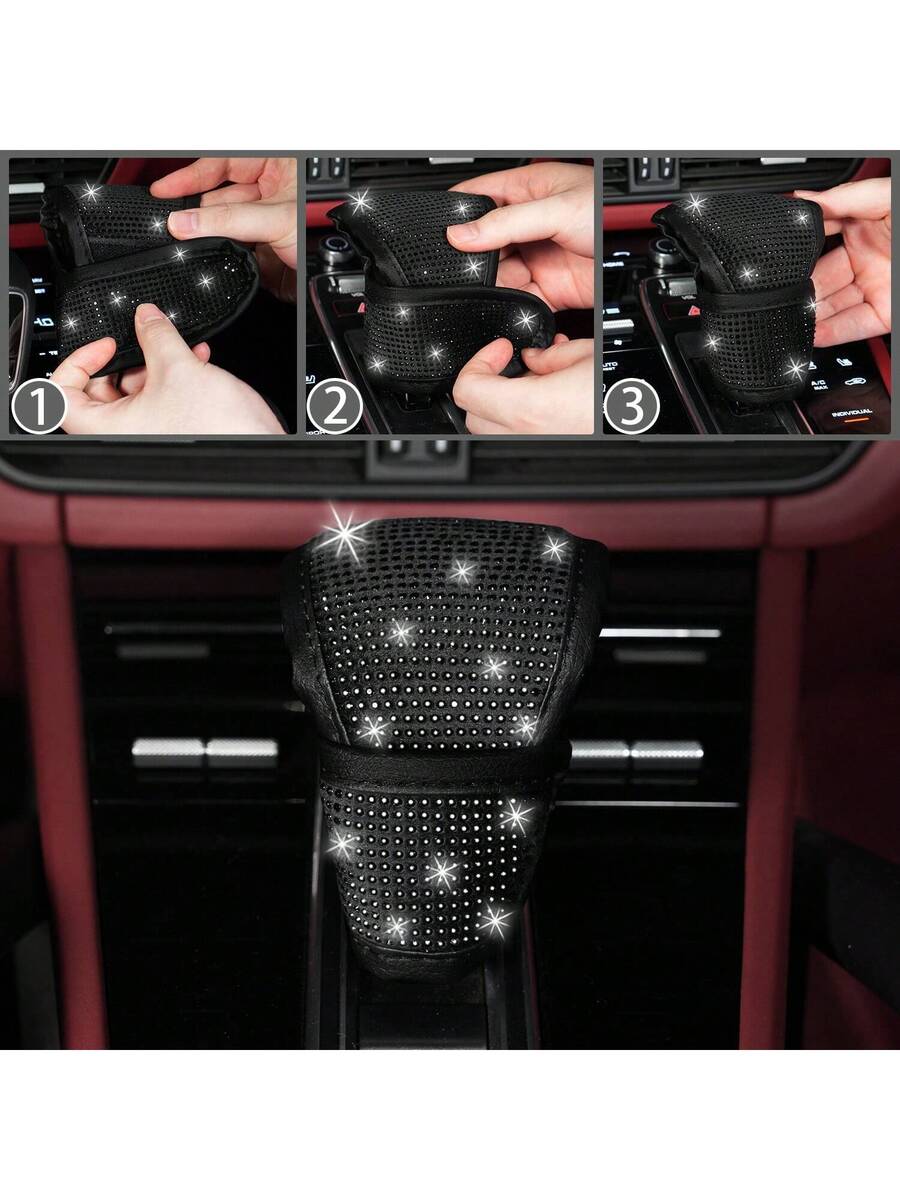 Bling Car Floor Mats Set With  - Dirt Brush Interior review and price