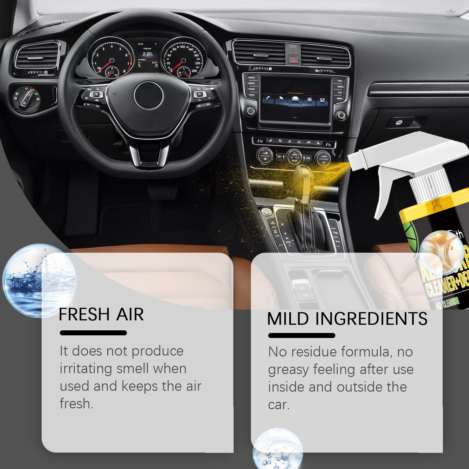 Auto Interior Cleaner Remove T - Leather Cleaner Interior review and price