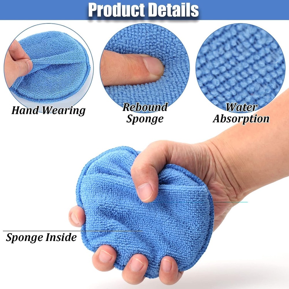 Microfiber Wax Applicator Pads - Wax Applicator Pad review and price
