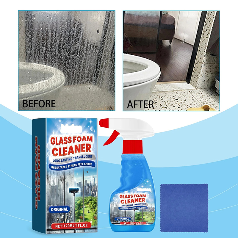 Foaming Glass Cleaner Spray St - Glass Cleaner Streak review and price