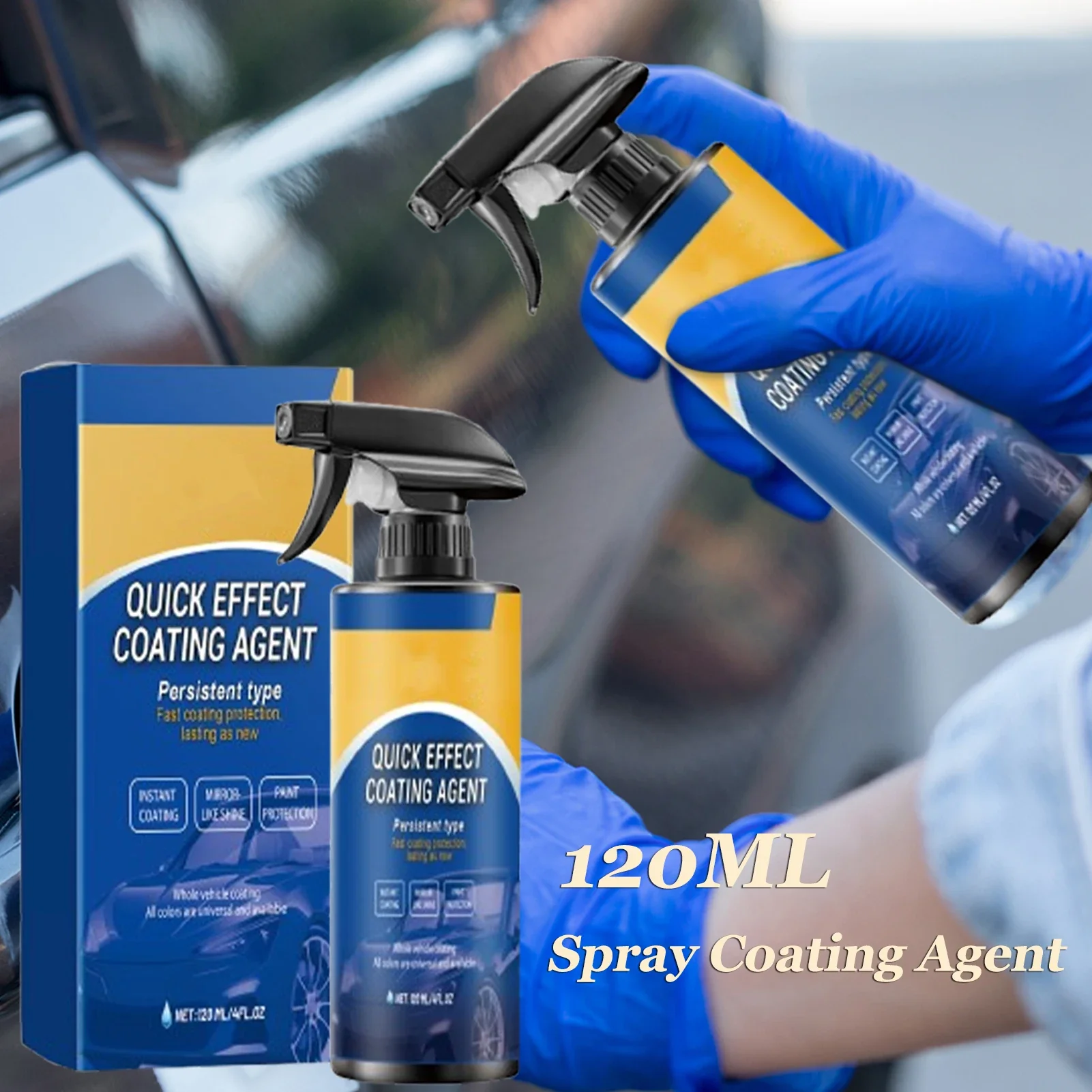 NEW Car Coating Spray Hydropho - Car Wax Ceramic Coating review and price
