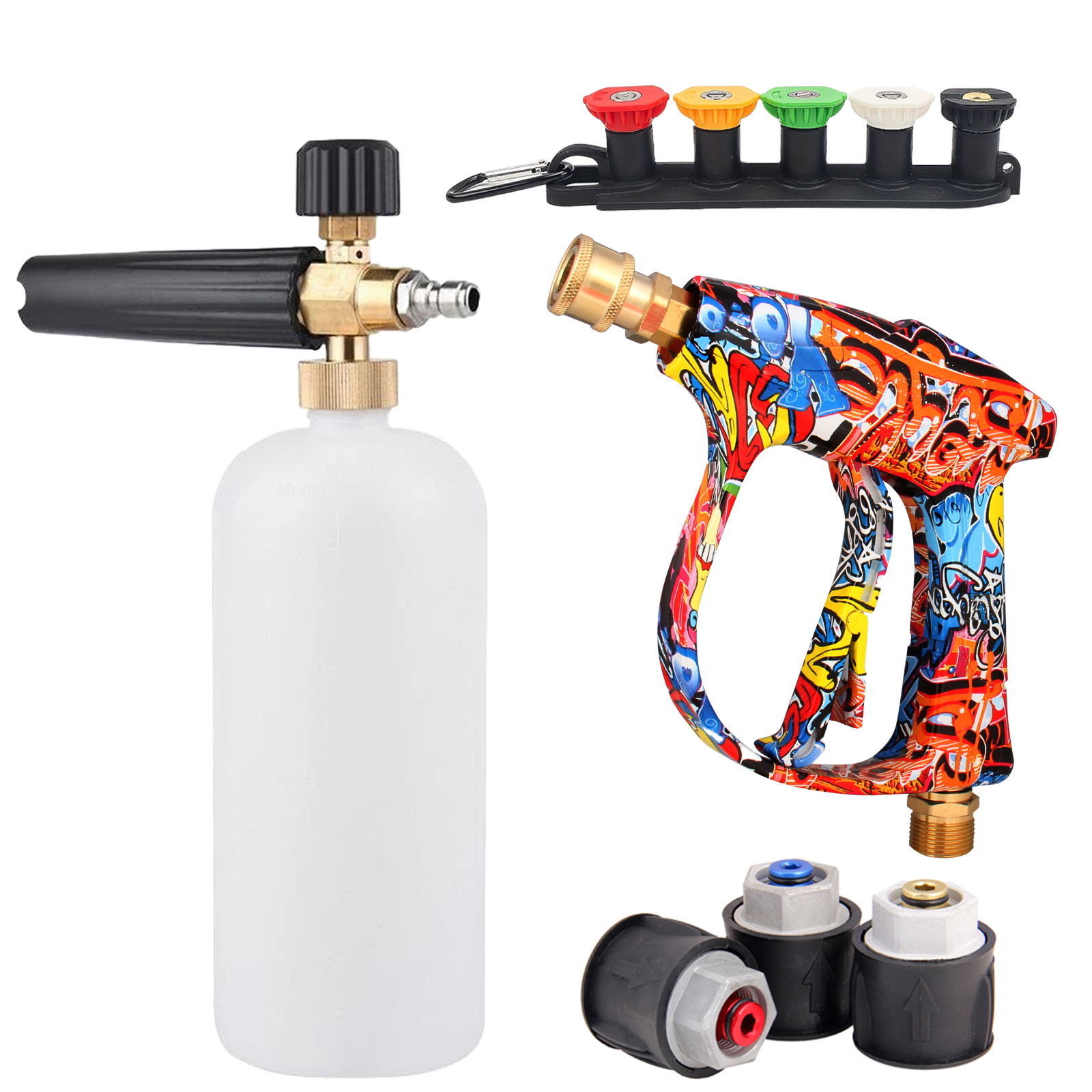 4350PSI High Pressure Water Gu - Pressure Washer Foam Gun review and price
