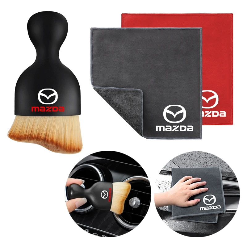 Car Interior Cleaning Soft Bru - Interior Detailing Kit review and price