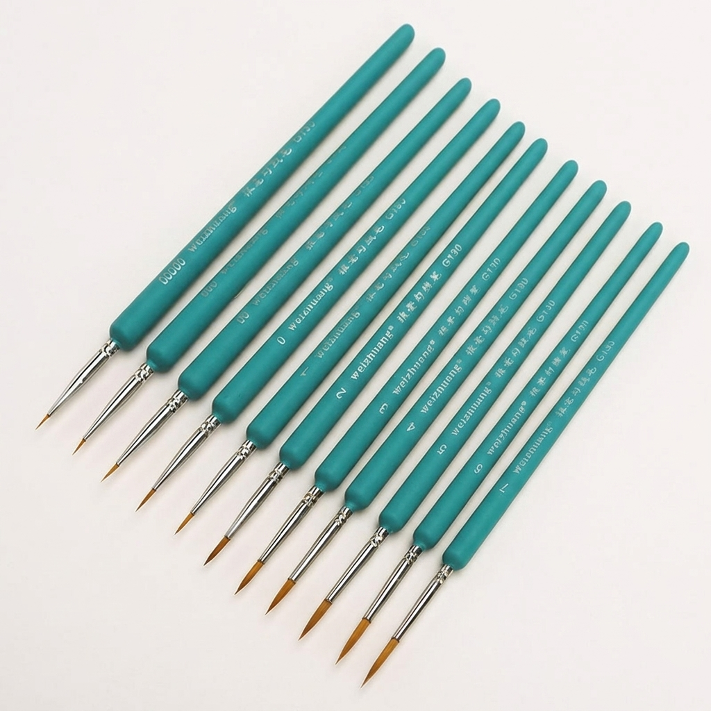 11 PCS Miniature Paint Brushes - Detailing Brush Set review and price