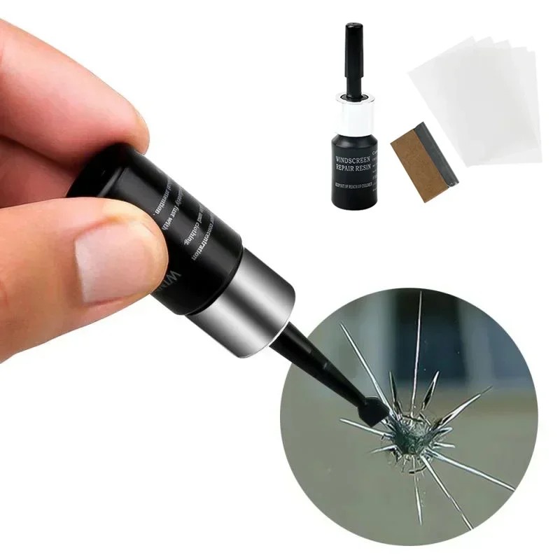 DIY Car Windshield Cracked Rep - Glass Cleaner Streak review and price