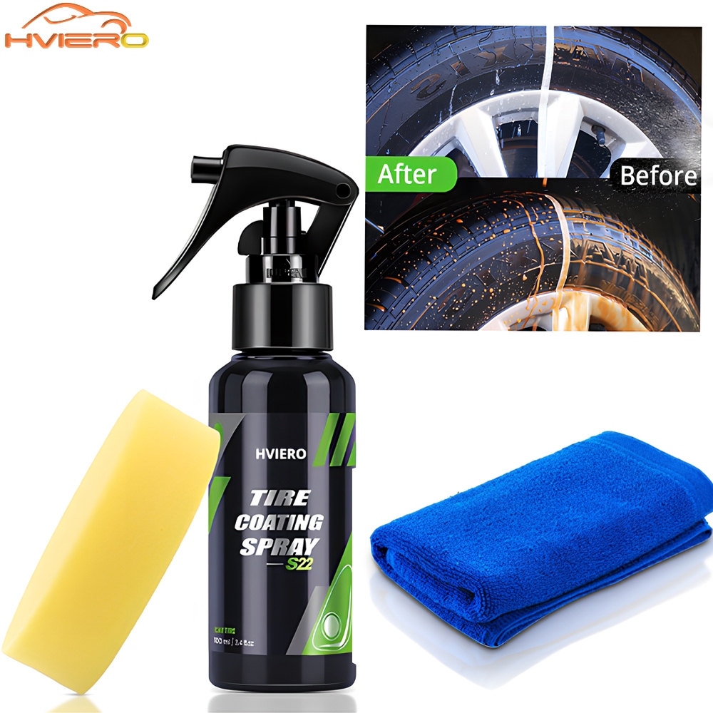 Car Refurbish Tyre Gloss Tire  - Tire Shine Spray Sealant review and price