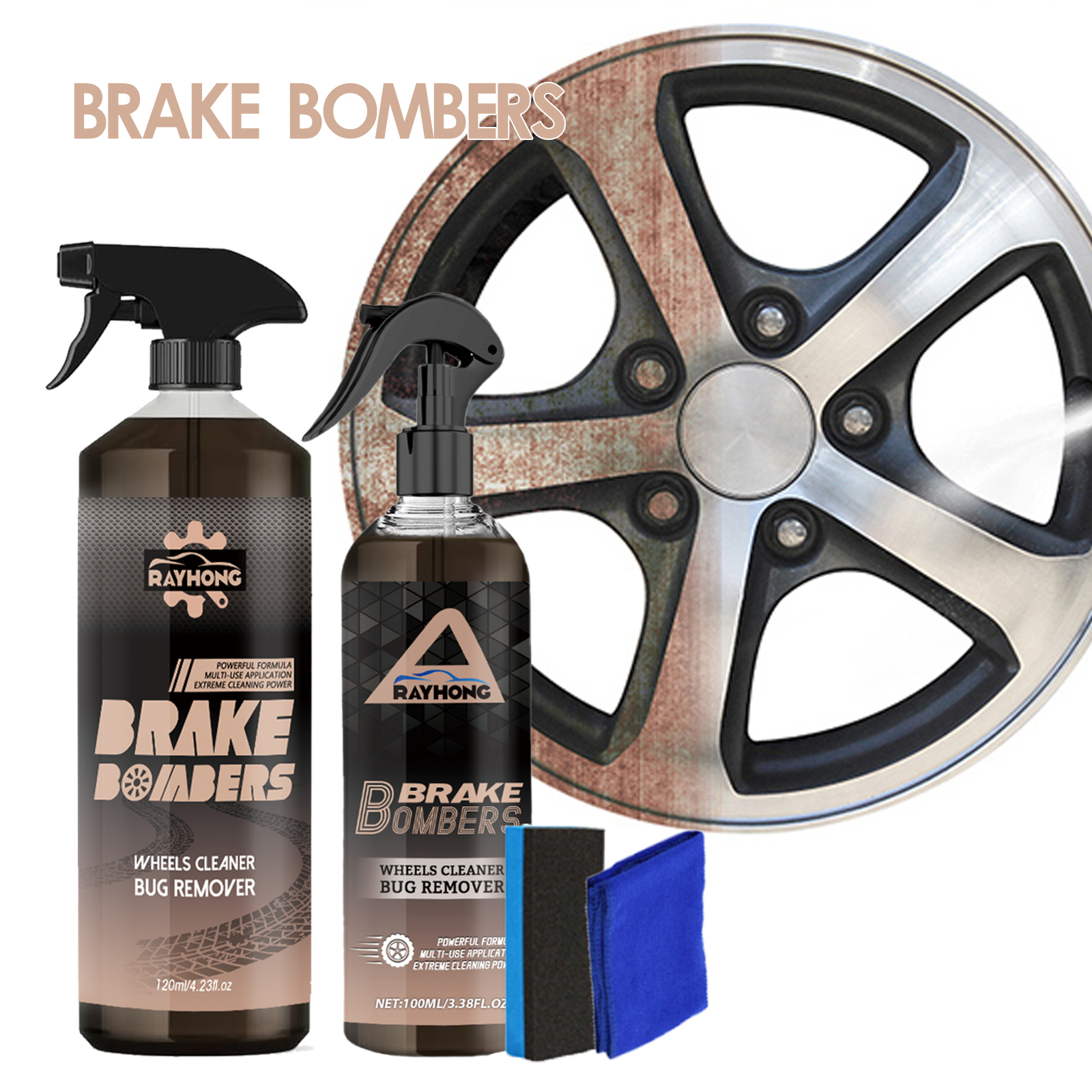 Car Wheel&Tire Cleaner - Brake - Wheel Cleaner Alloy review and price