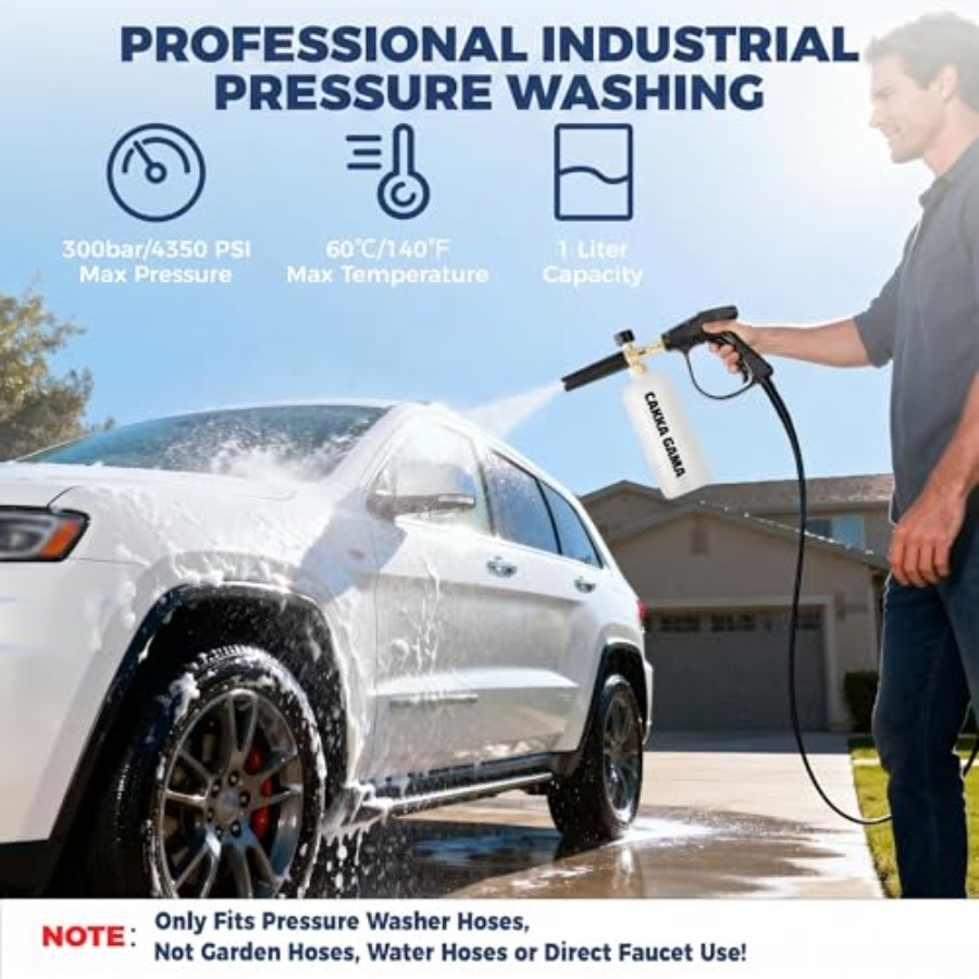 for Pressure Washer, Industria - Foam Cannon Car Wash review and price