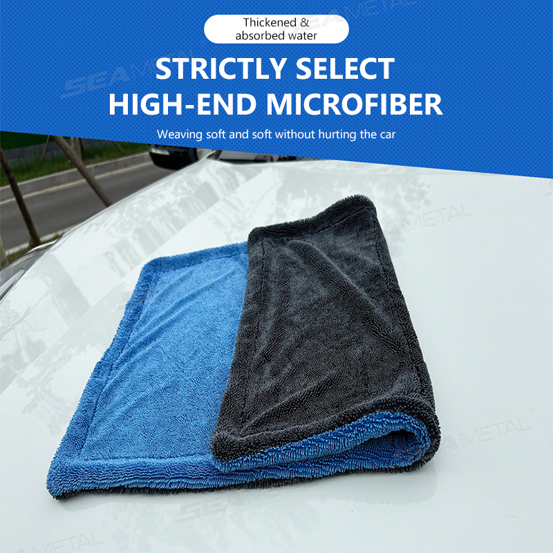 SEAMETAL 1200GSM Car Wash Micr - Microfiber Towel Detailing review and price
