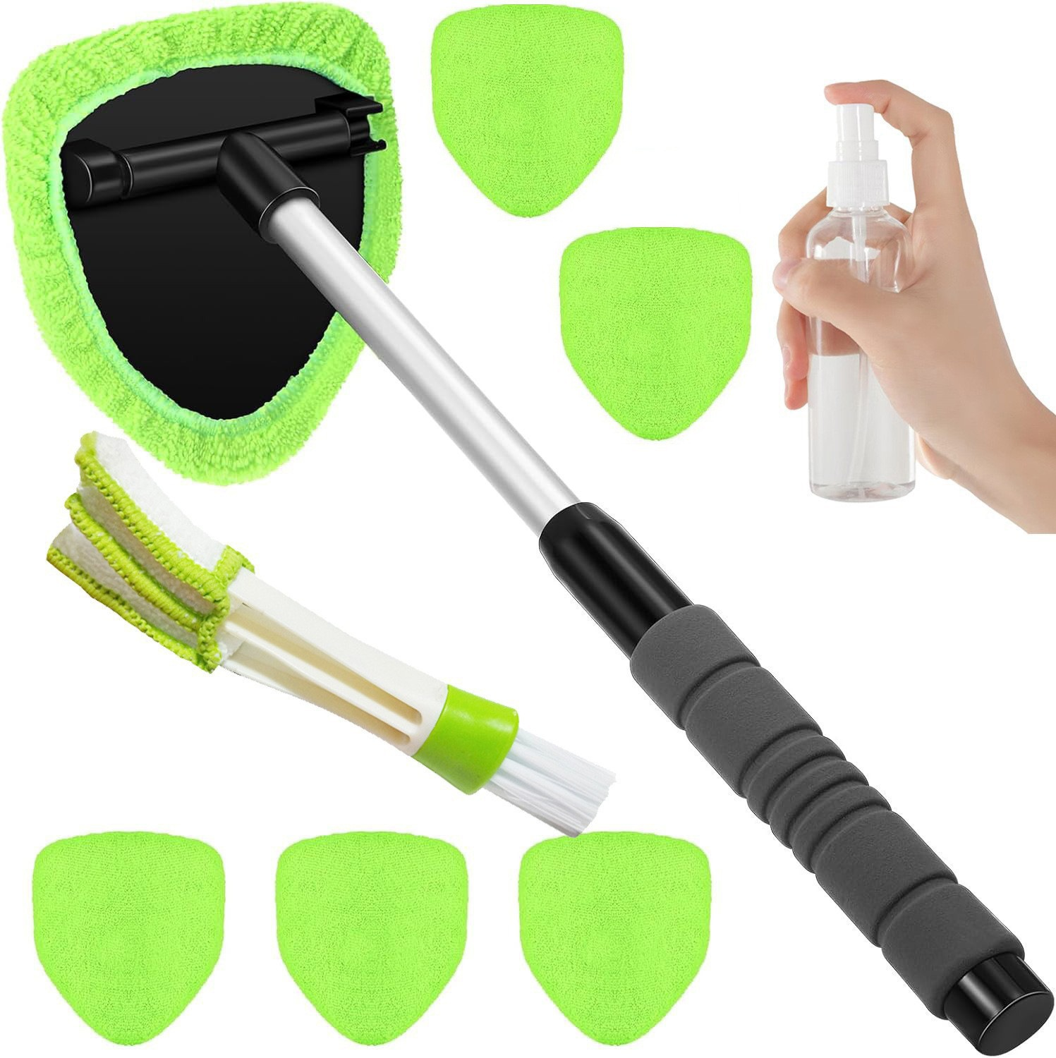 Windshield Cleaning Tool, Exte - Interior Detailing Kit review and price