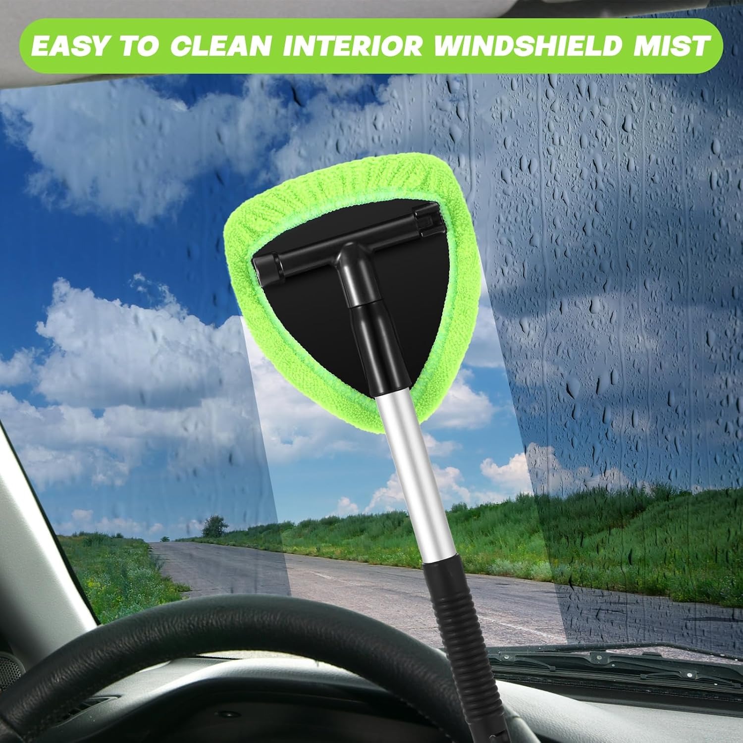 Windshield Cleaning Tool, Exte - Interior Detailing Kit review and price