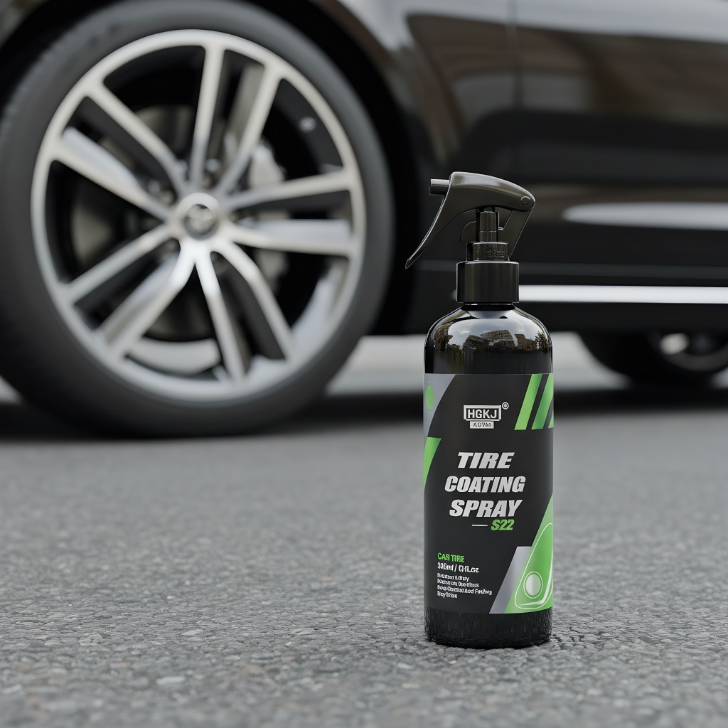 HGKJ S22 Car Tire Gloss Spray, - Tire Shine Spray Sealant review and price