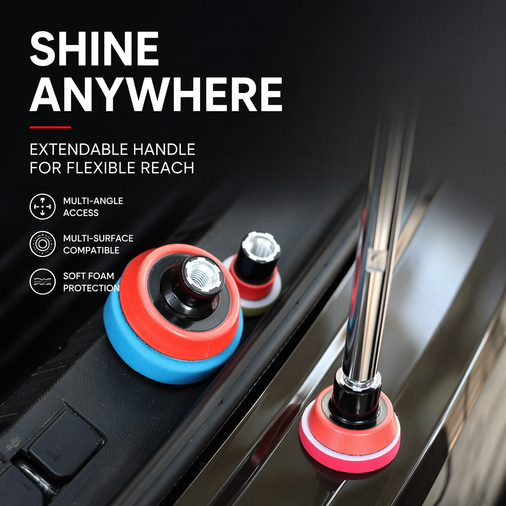 M14 Thread Polisher Extension  - Polish Pad Set Buffer review and price