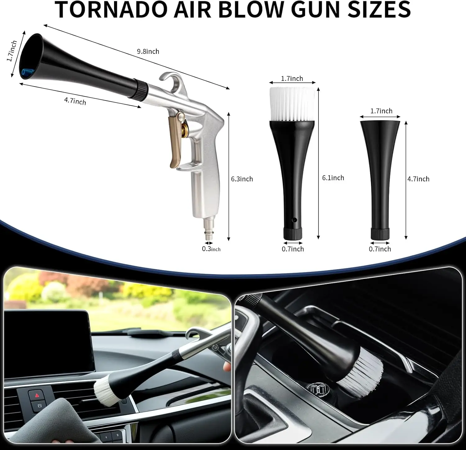 High Pressure Air Blow Gun Pro - Dryer Car Blower review and price