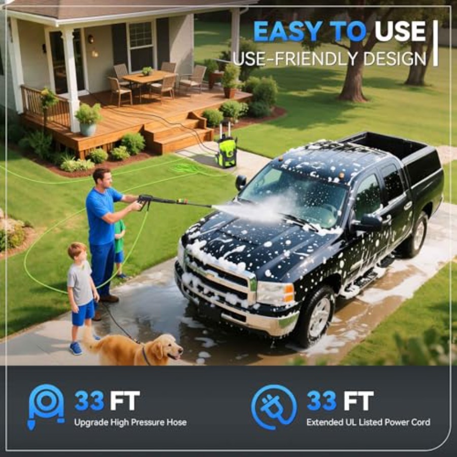 Prure Cleaner 5000PSI, Heavy D - Foam Cannon Car Wash review and price